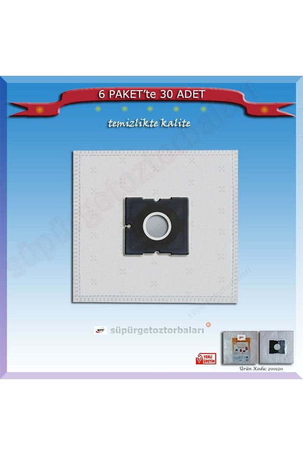 Nılfısk One Wb10p05a Süpürge Toz Torbası 6 Pakette 30 Adet - 2