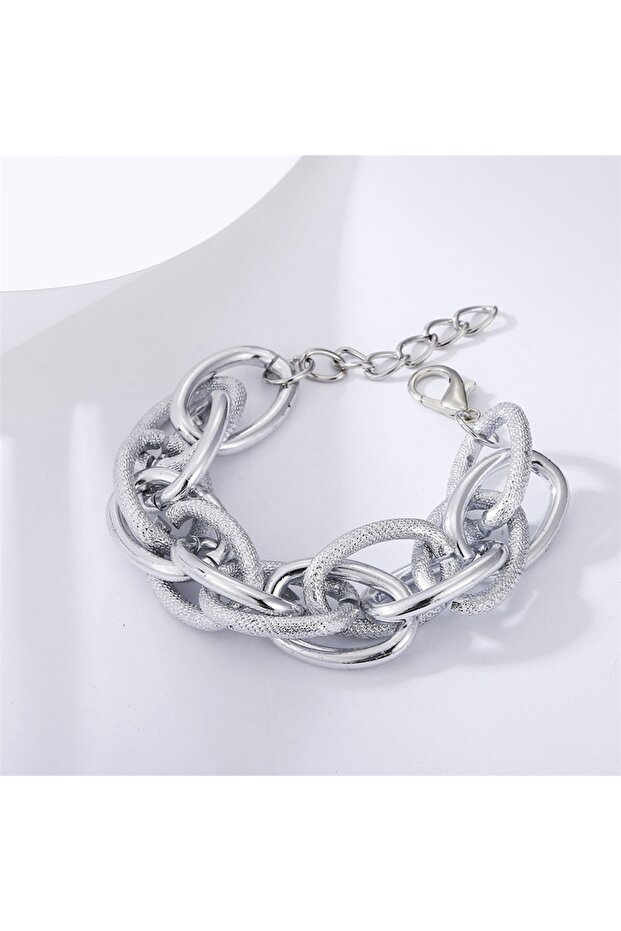 So-much Women's Thick Chain Bracelet-1