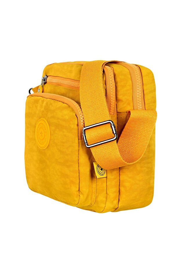 Multi-Compartment Women's Shoulder Bag for Daily Use