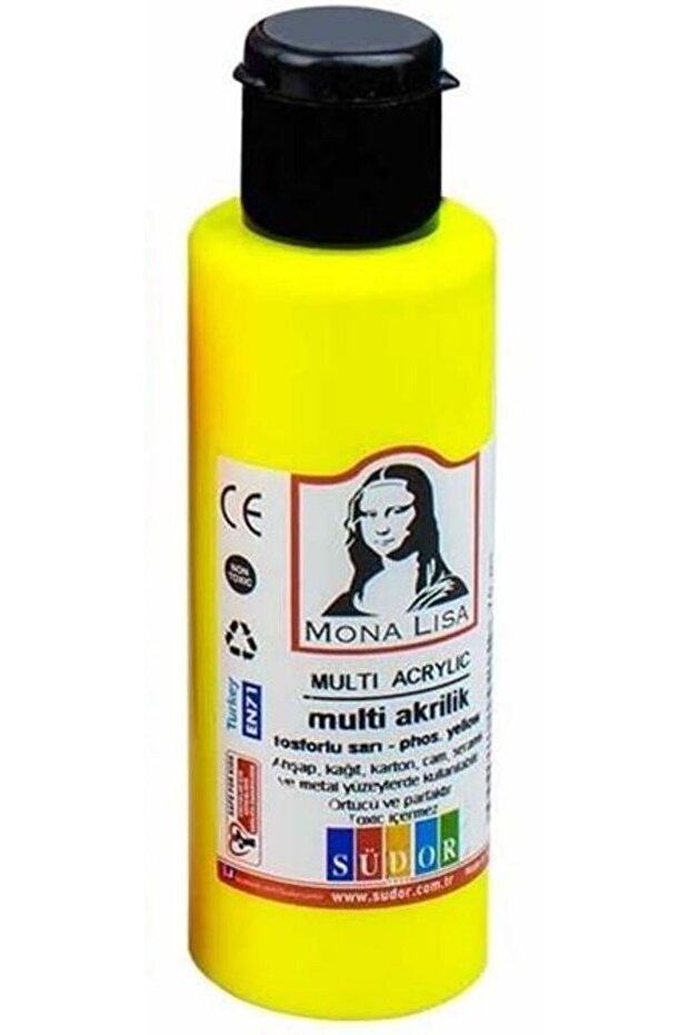 Multi Akrilik Fosforlu Boya Südor Mona Lisa 70ml - Renk Seçenekli Tek Şişe - 1