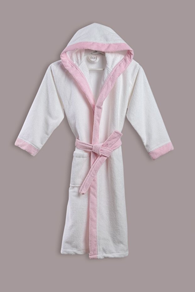 Hooded Microcotton Fabric 100% Cotton Baby / Child Bathrobe or Dressing Gown
