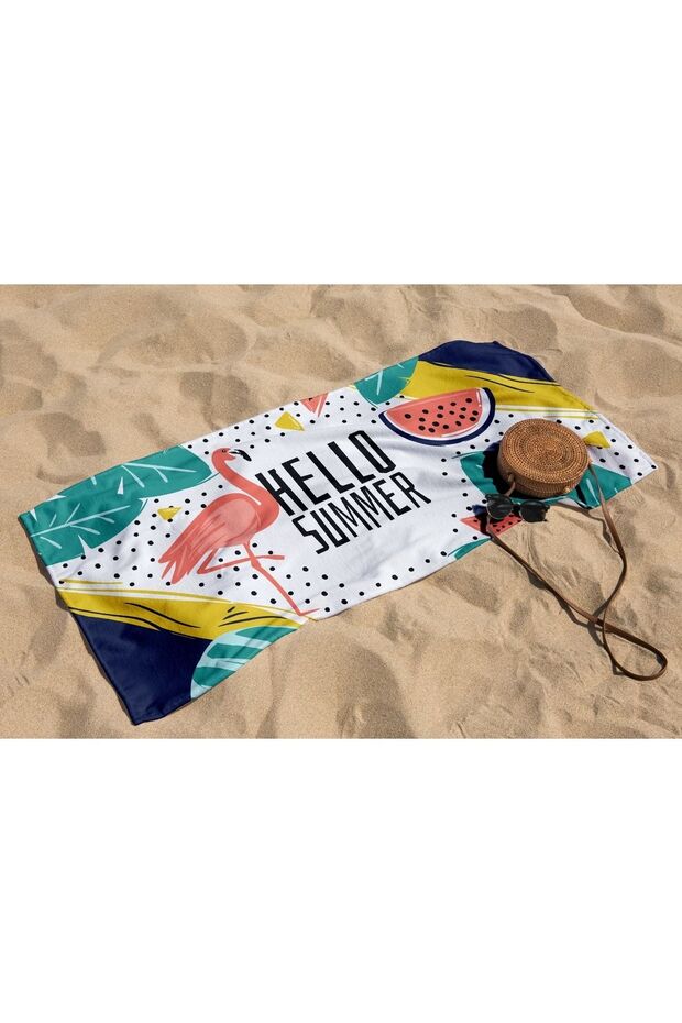 Patterned Towel - For Beach - 4