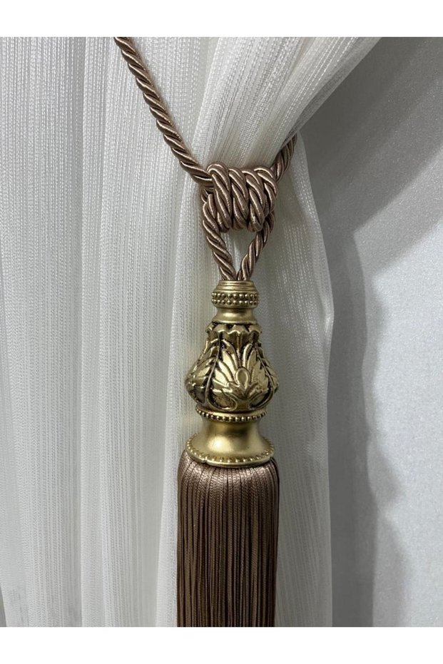 Luxury Background or Tulle Curtain Binding Apparatus Cornişe Takmatik Single Piece