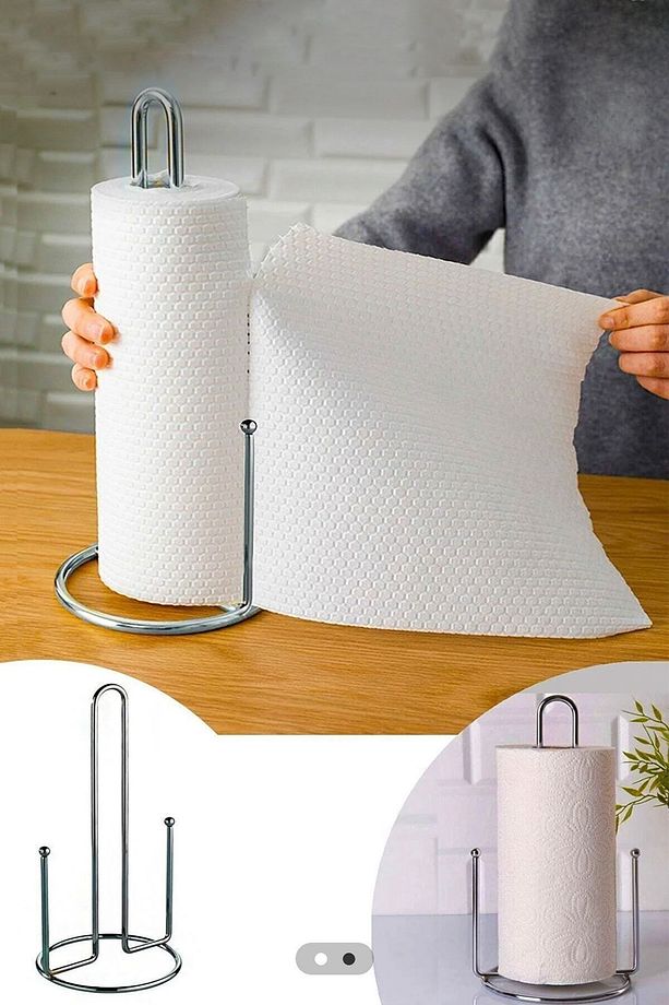 Kağıt Havluluk Mutfak Banyo Askısı Rulo Peçetelik Havlu Kağıtlık Seti Askısı Modelleri - 1