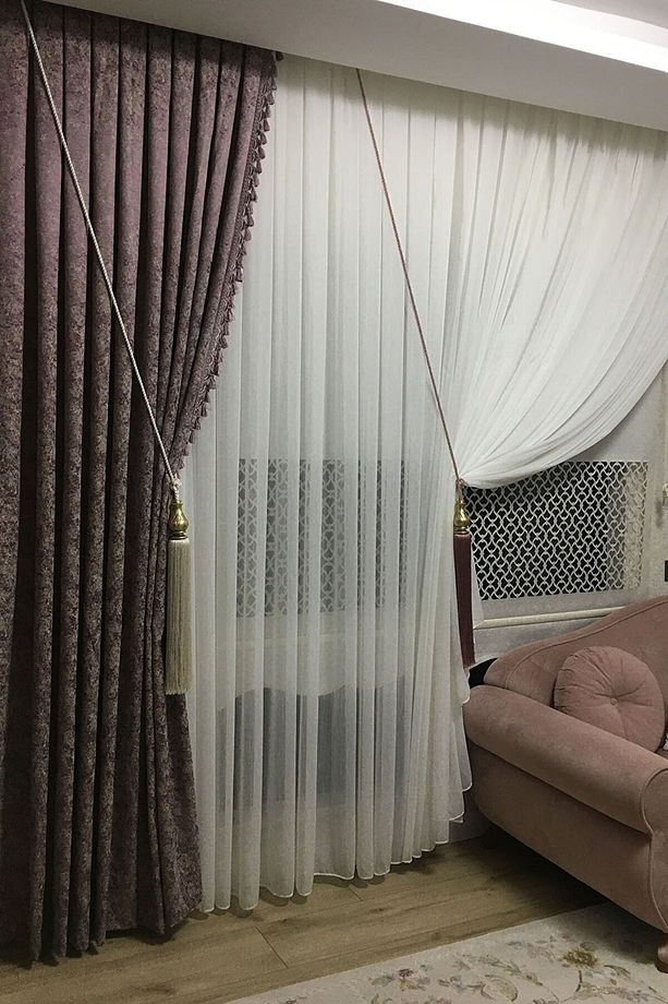 Lüx Fon Veya Tül Perde Bağlama Aparatı Kornişe Takmatik Tek Adet - 3