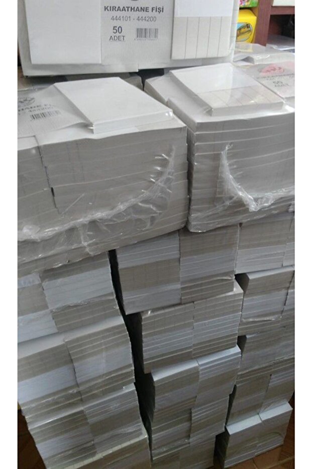 Yüksek Kaliteli Kıraathane Fişi 50 Cilt Oyun Yazboz Kağıdı 100 Yaprak - 5