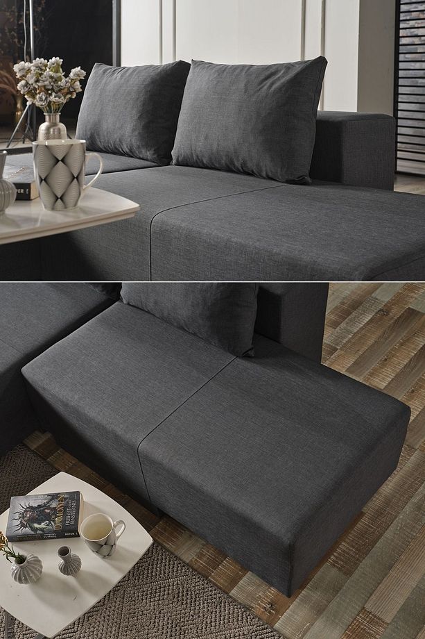 CORNER POLY-M KÖŞE TAKIMI-KANEPE-YATAK-DİNLENME 4 FARKLI MODEL TEK MODÜL - 5
