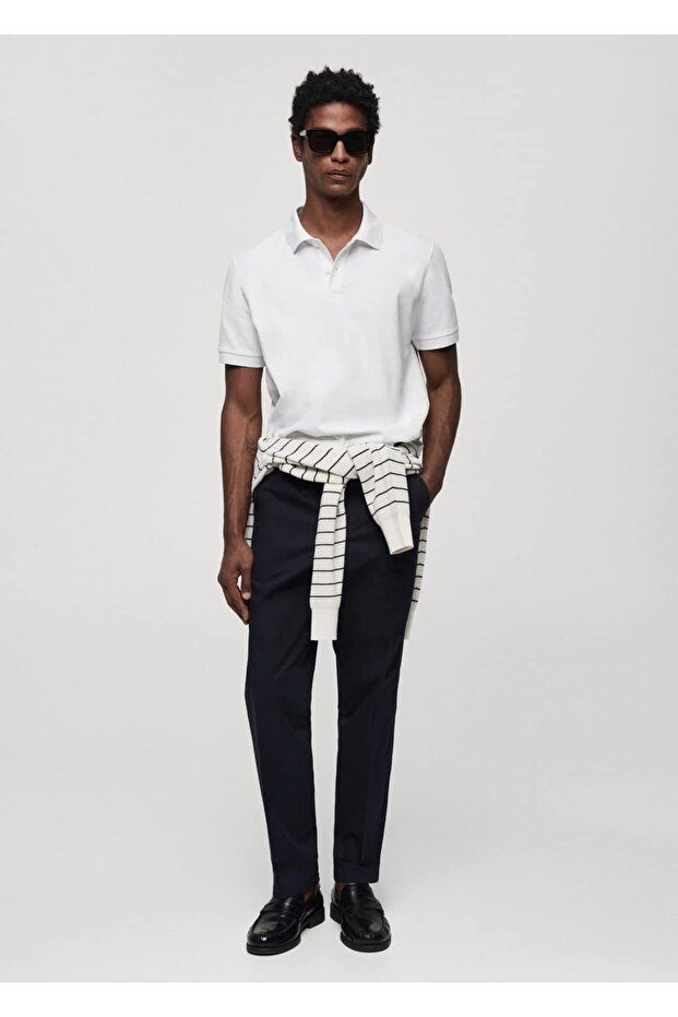 %100 pamuklu pike polo - 2