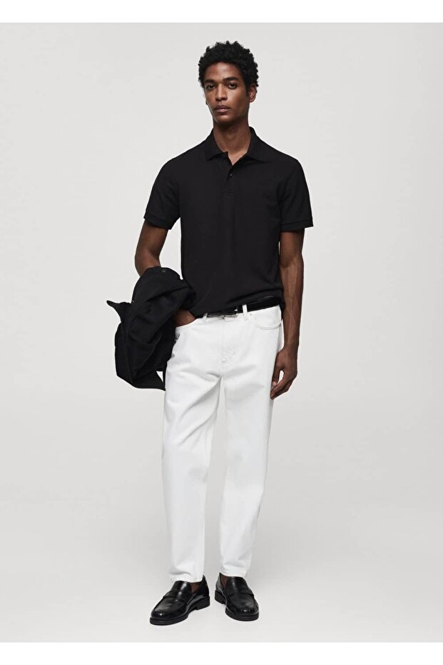 %100 pamuklu pike polo - 2