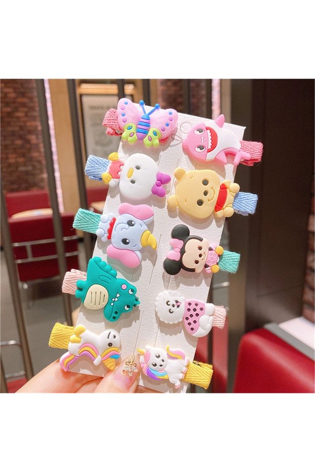 So-much Children's Hair Clip Set of 10-5