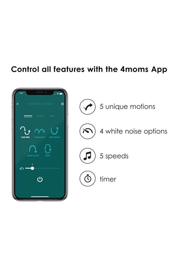 Mamaroo Sleep Bassinet Grey - 3