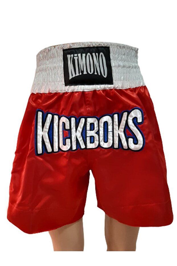 Kickboks Maç Şortu Kırmızı - 1