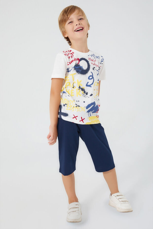 Σετ Rolypoly Boy's Cream Capri - 2