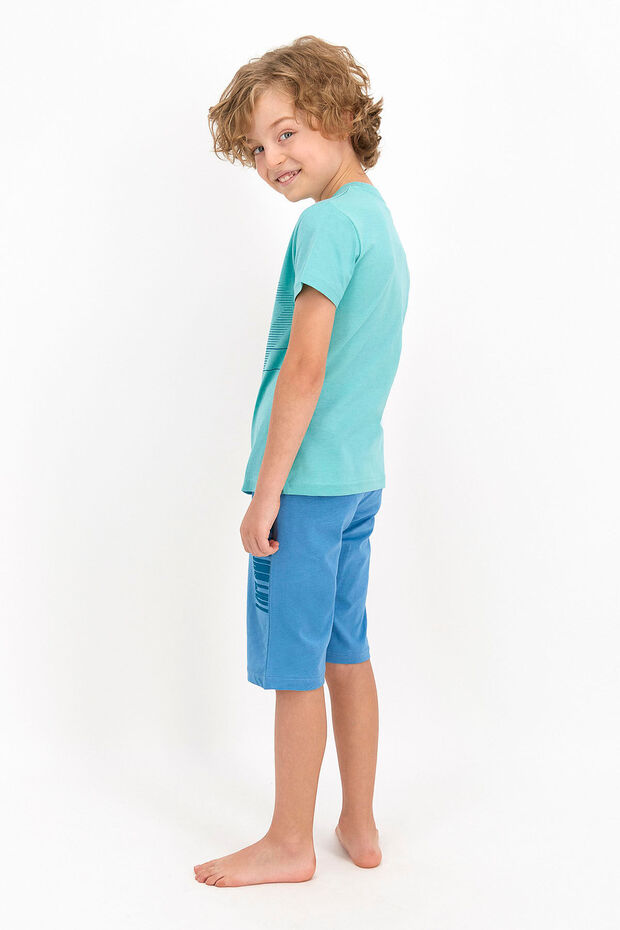 Boy's Capri Set - Licensed Matte Blue - 2