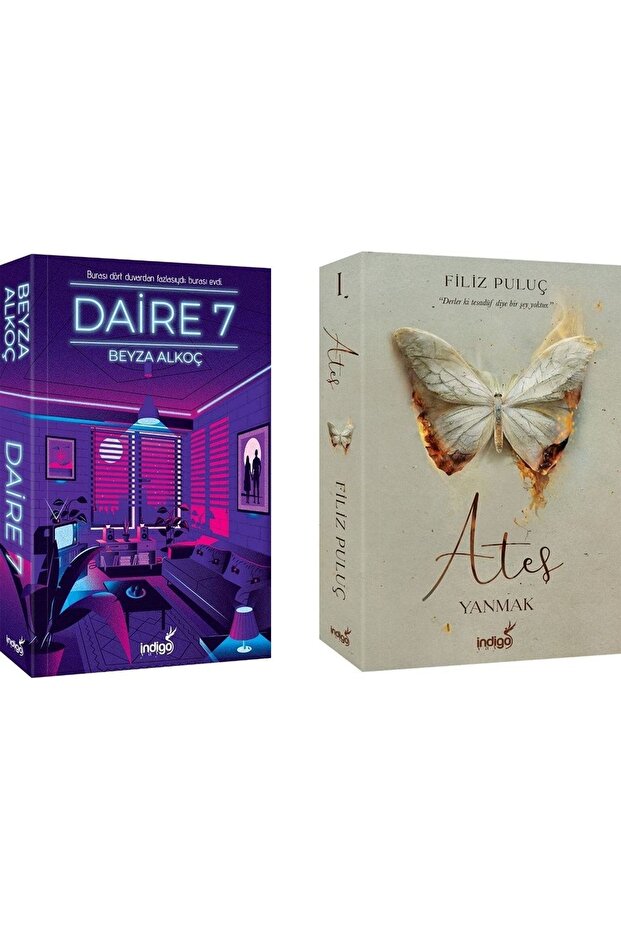 Daire 7 + Ateş – Yakmak (karton Kapak) Bdrkitap