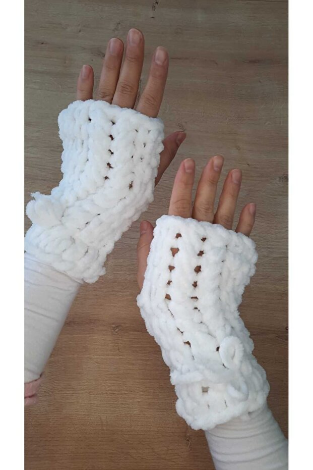 Puffy El Örgüsü Eldiven - 1