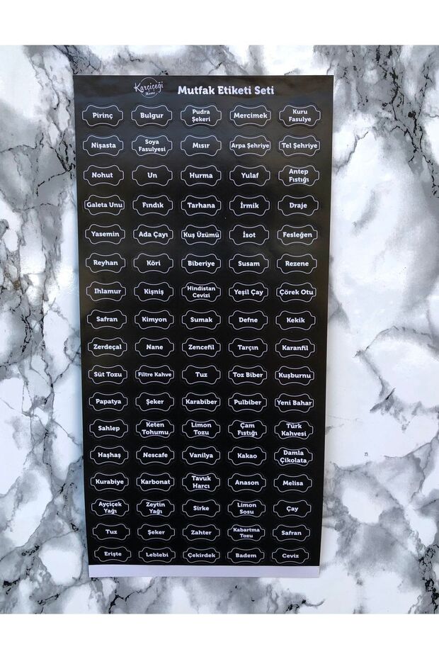 85 de etichete de condimente - 1