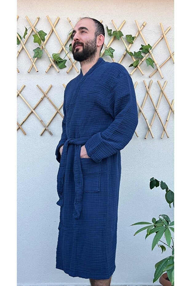 4 Kat Muslin Bornoz