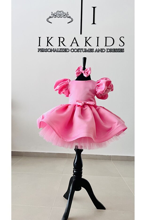Girls' Pink Tulle Dress