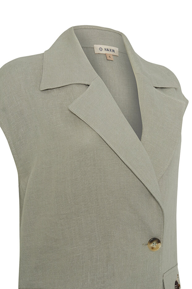 جيوب مطرزة سترة - 2