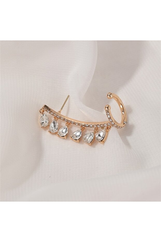 So-much Women's Zircon Stone Copper Earrings-6