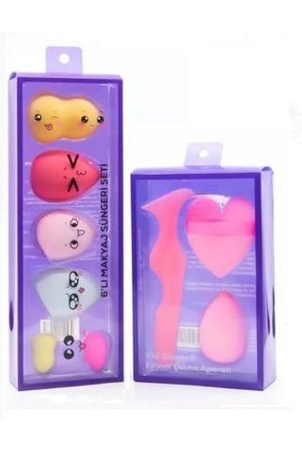 Multi-Purpose Makeup Sponge Set of 8, Eyeliner Applying Apparatus