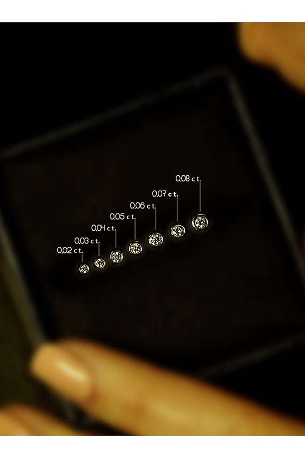 0,02 Karat Pırlanta Hızma - 5