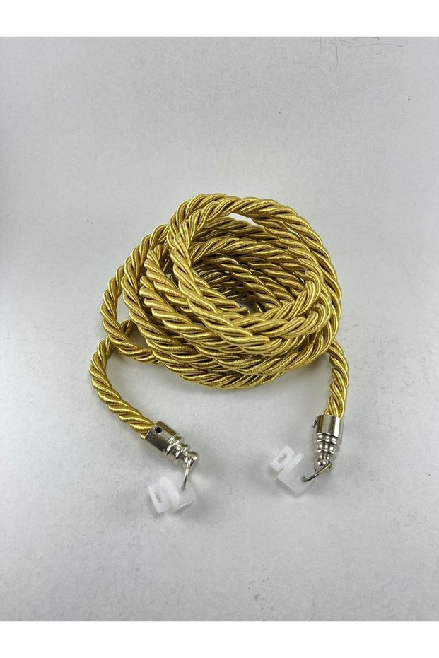 Double Breasted Curtain Tulle Background Collection Apparatus Rope Cord Bracelet 300cm Metal End 1 Piece Iron Cord
