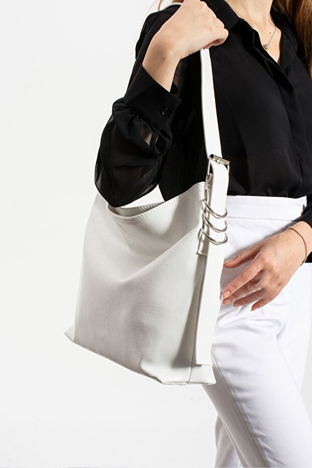 Large Size Stylish Designed Women's Shoulder Bag - Casual Bag