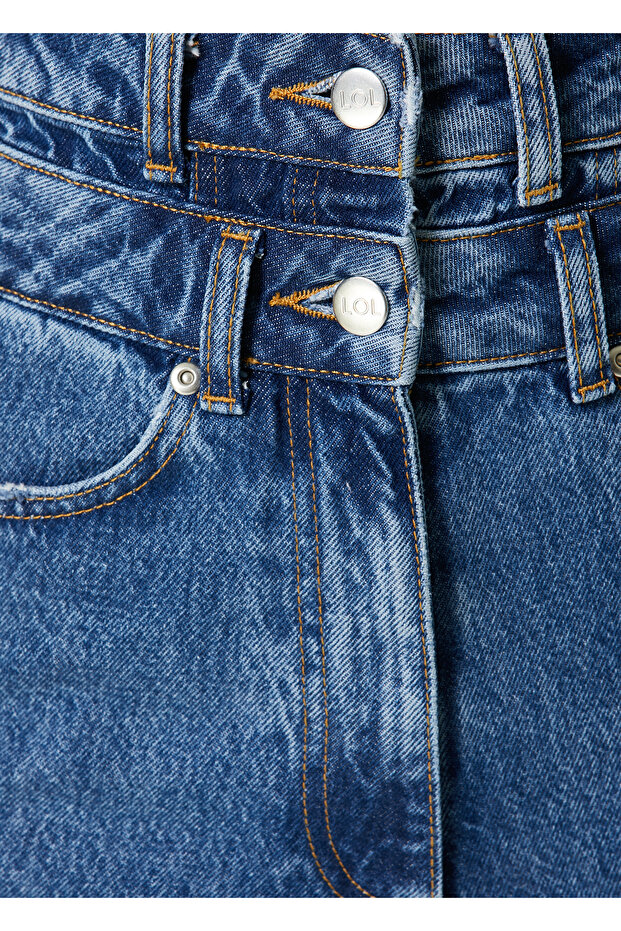 Deva Blue Cargo Jean - Size 32 - 4