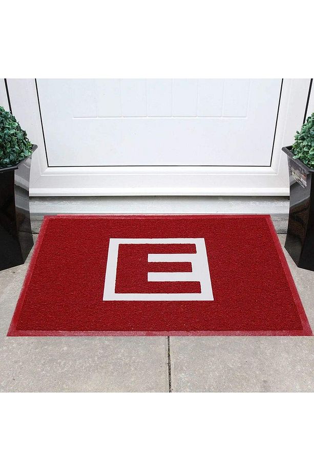 Eczane Kapı Önü Kırmızı Harfli Paspas 60 cm X 80 cm - 1