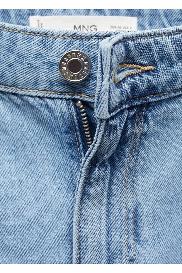 Blugi cu capse drepte - 5