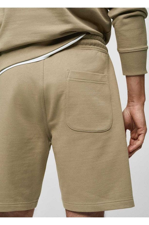 Jogger pamuklu jogger şort - 7