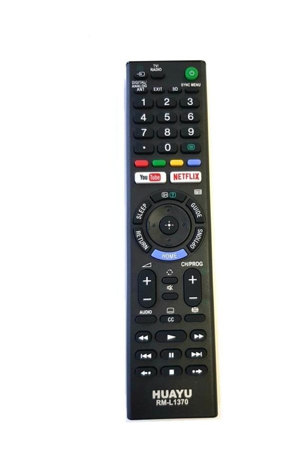 SONY 3D-LED TV Kumanda NETFLIX YouTube Tuşlu RM-L1370 - 1