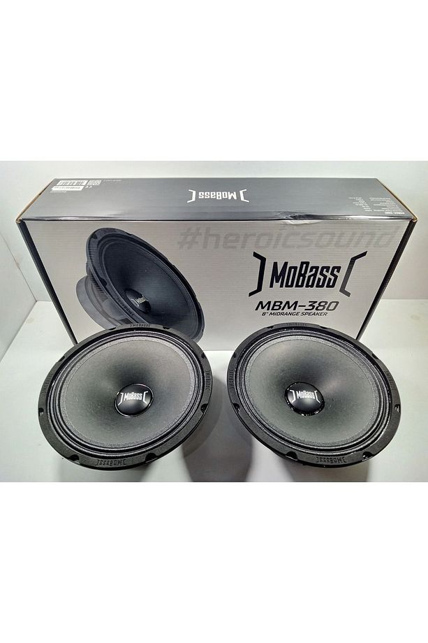 Mbm-380-rgb Led Işıklı-20cm-120wrms Profesyonel Midrange Hoparlör- 2 Adettir-1 Takımdır - 3