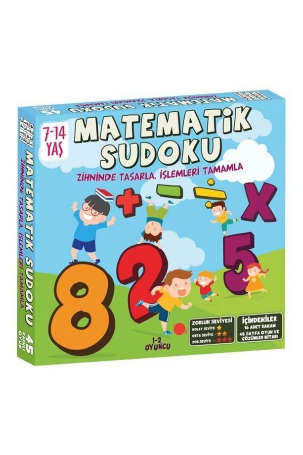 Ilkokul Tatil Seti - Akıl Zeka Oyunları Seti 2 - Bardak Oyunu, Uzayda Macera, Tangram, Matem. Sudoku - 3