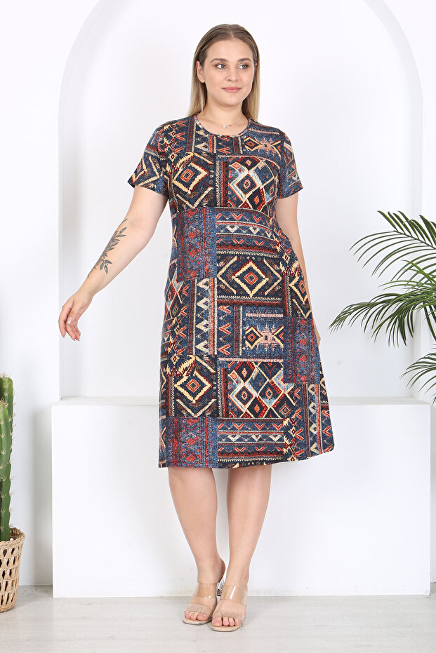 Rochie damă Patchwork Flexibila Patchwork - Model Basic - 4
