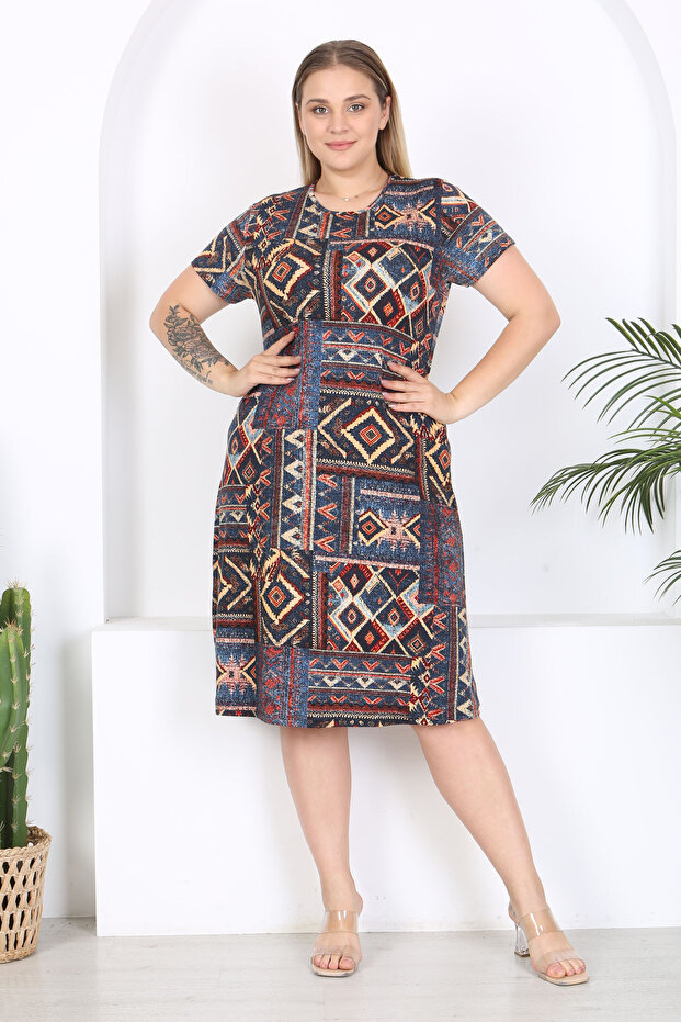 Rochie damă Patchwork Flexibila Patchwork - Model Basic - 2