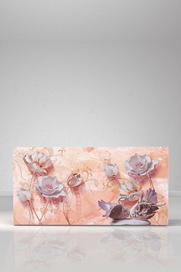 Kuğular Kanvas-canvas Tablo - 6