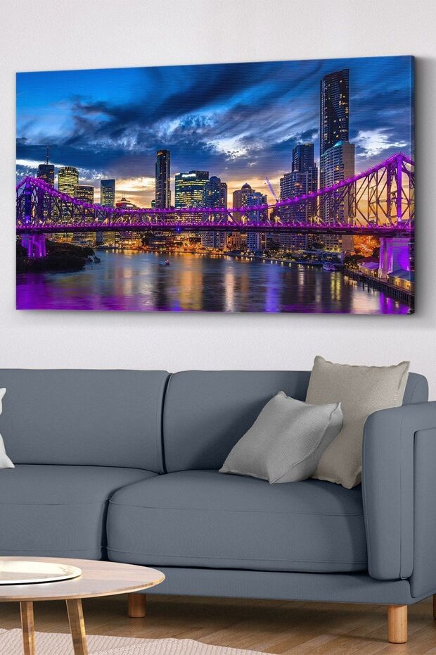 City Landscape Canvas - Canvas Painting