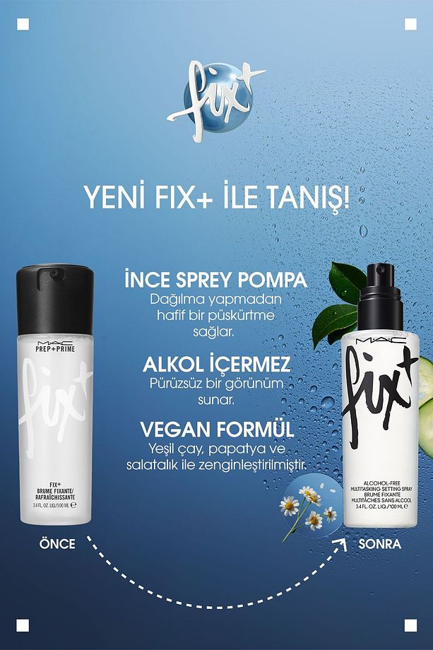 Fıx Original Çok Yönlü Makyaj Spreyi Cildi Hazırlar & Sabitler 30 ml - 2