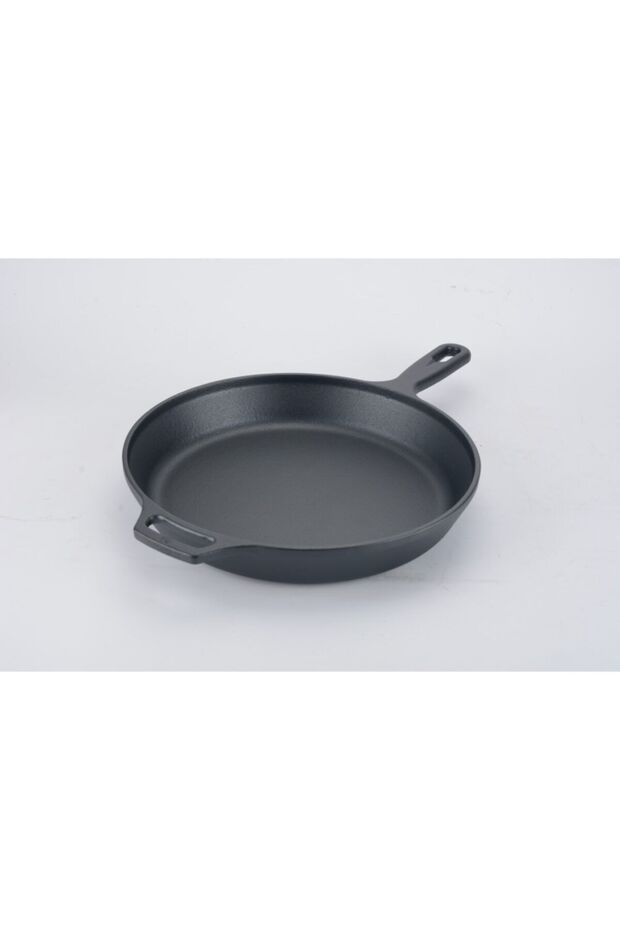 Dökümcübaba Uncoated Cast Iron Pan 26cm (Raw/Pre-Seasoned)