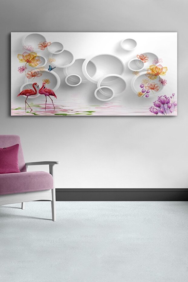 Flamingo Kanvas-canvas Tablo - 5