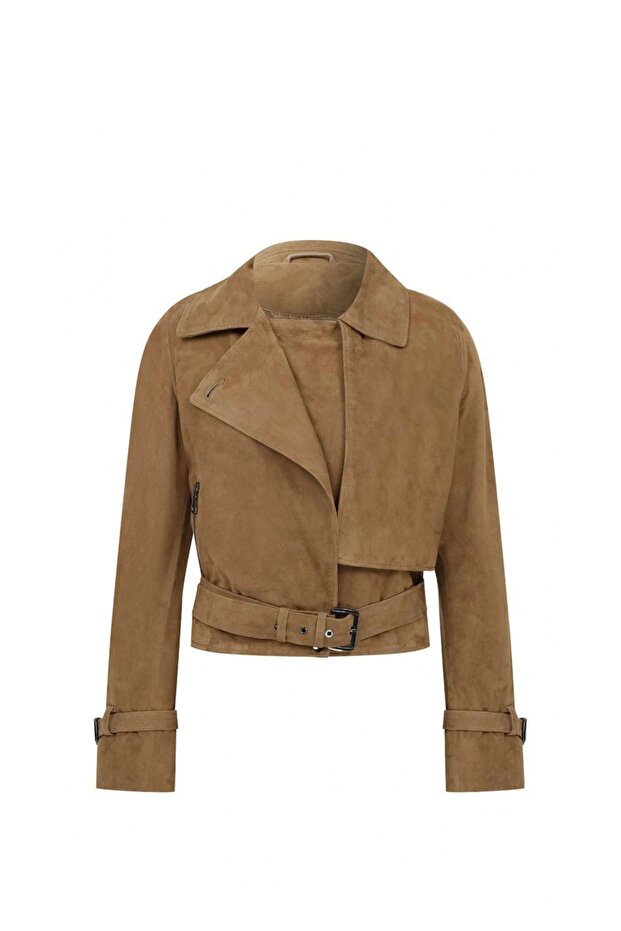 Taba Süet Ceket - 1