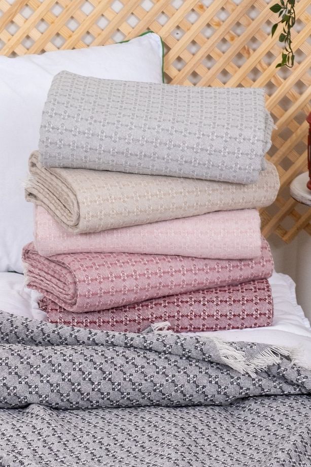 Store Leodikya Tek Kişilik Saçaklı Pike Ve Yatak Örtüsü - 2