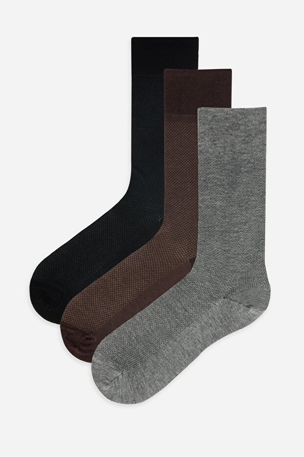 جوارب رجالية كلاسيكية منقوشة - 1