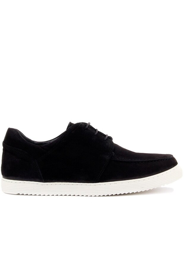 - Black Nubuck Men's Casual Shoes 101-2031-He-84