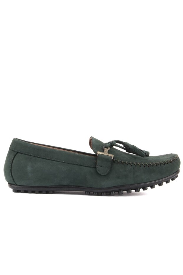 - Khaki Nubuck Men's Casual Shoes 101-3478-by367