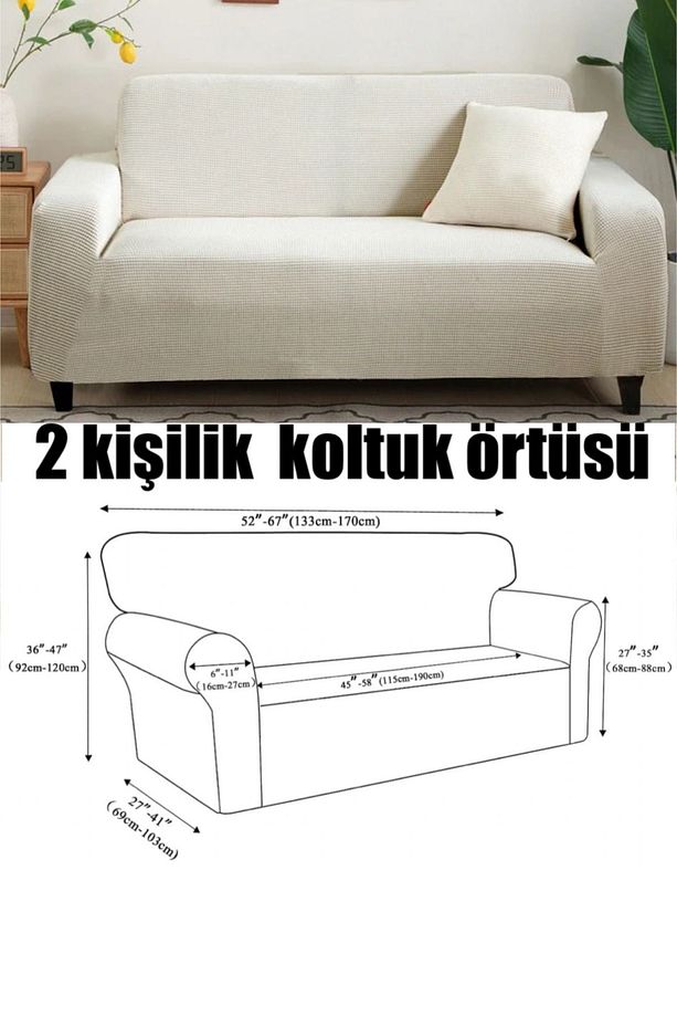 koltuk örtüsü 2kişilik koltuk kılıfı - 1