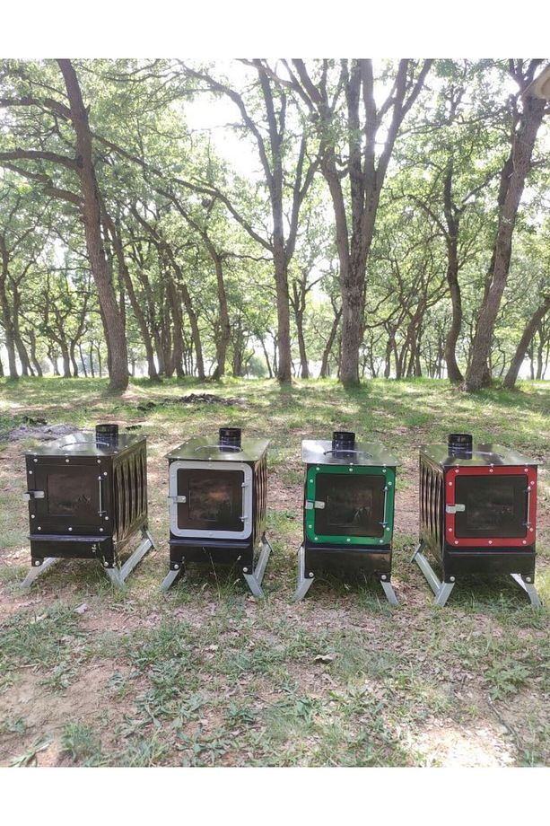 Kamp ve Çadır Sobası, Odun Sobası, Taşınabilir Soba - 5